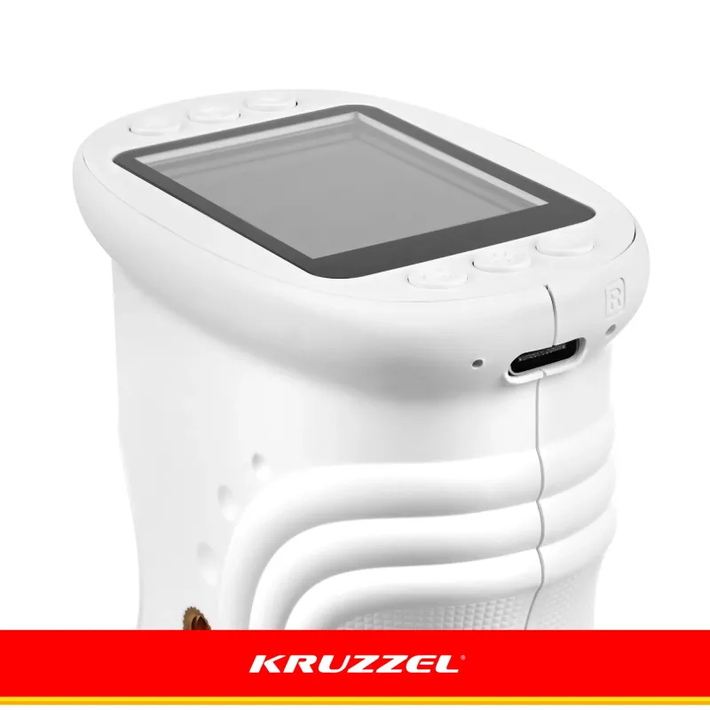 Образователен джобен микроскоп, бял, Kruzzel