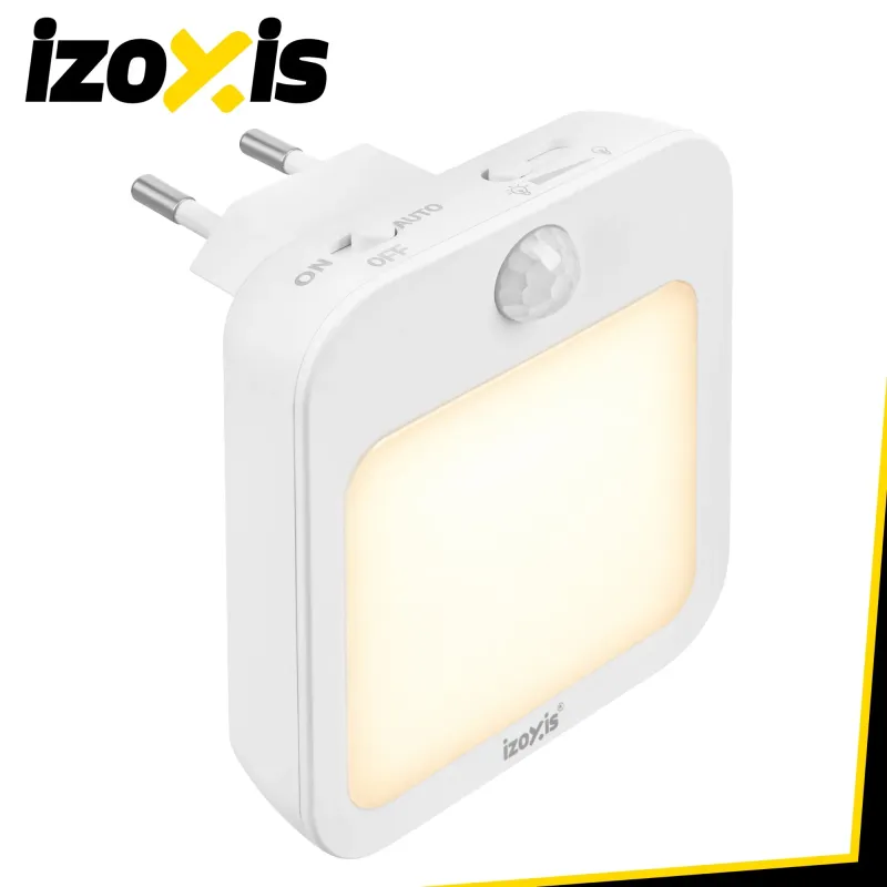 LED нощна лампа с датчик за движение – 2 бр. Izoxis