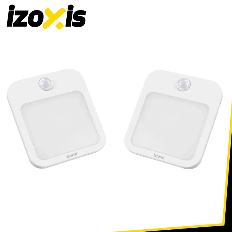 LED нощна лампа с датчик за движение – 2 бр. Izoxis