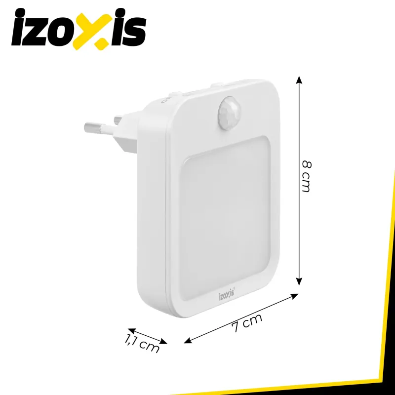 LED нощна лампа с датчик за движение – 2 бр. Izoxis