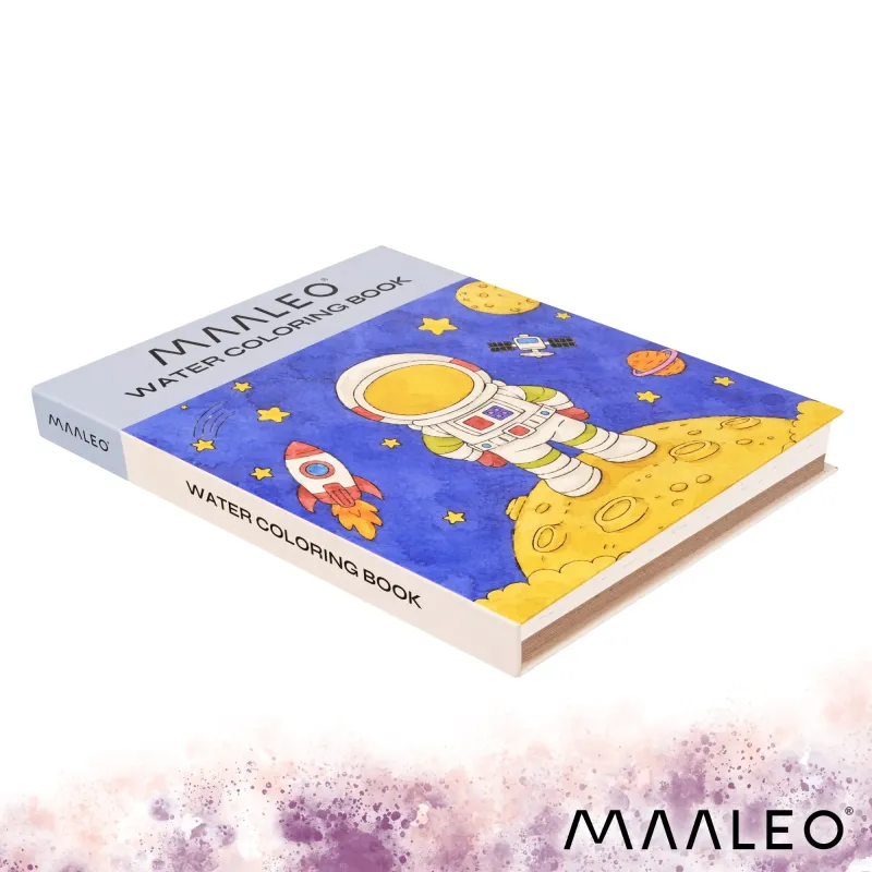 Водна книжка за оцветяване – астронавтът Мааело