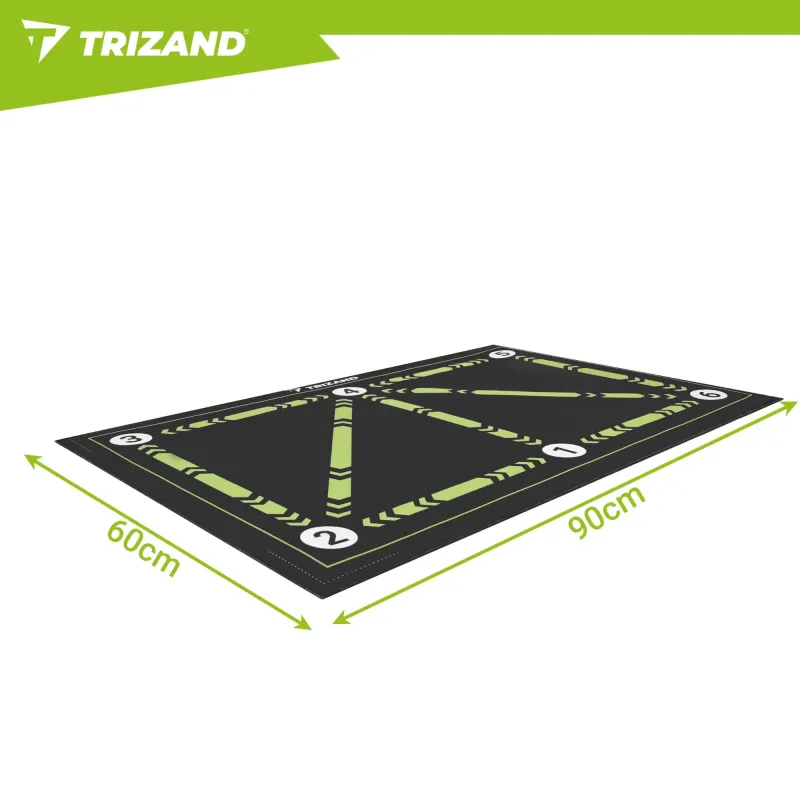 Постелка за футболна тренировка 60x90 см Trizand