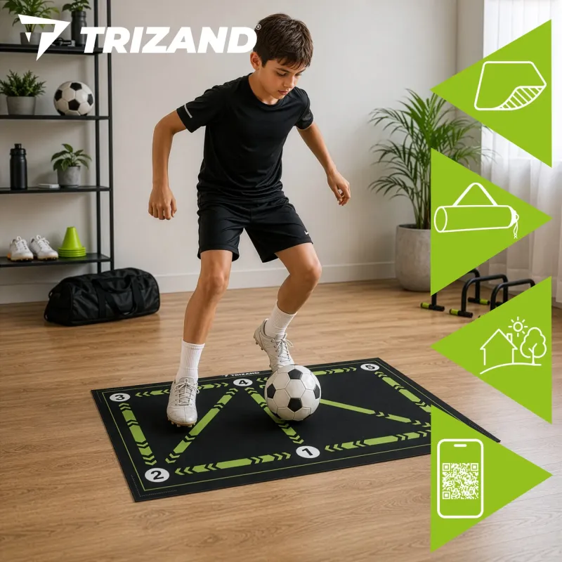 Постелка за футболна тренировка 60x90 см Trizand