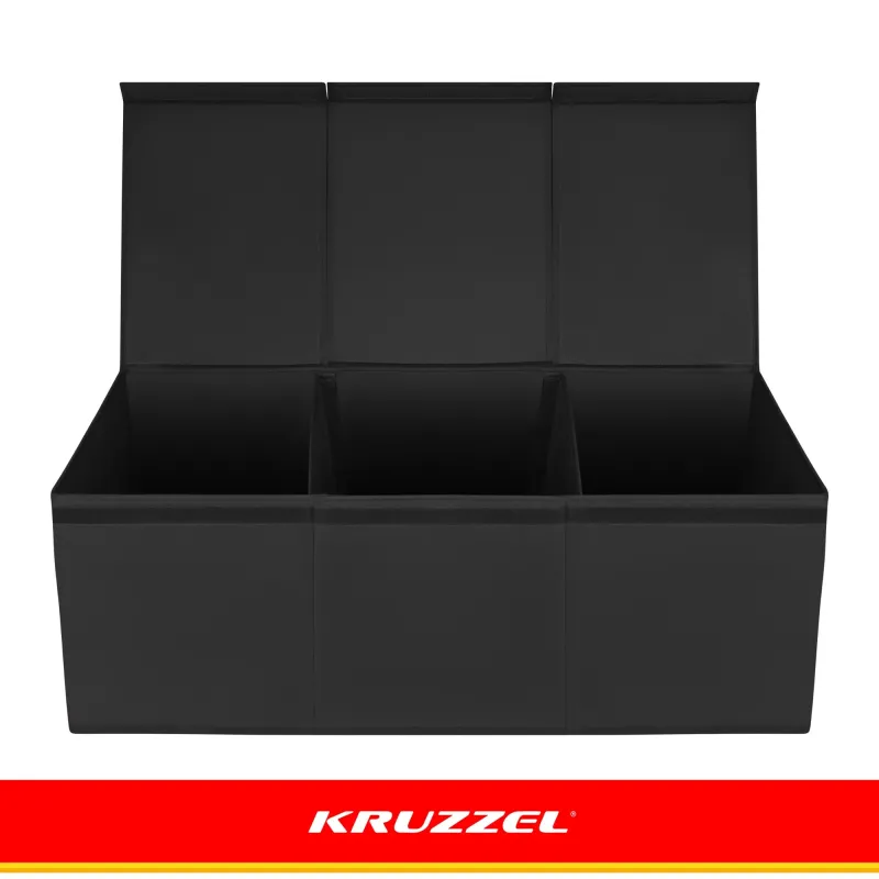 Кутия за играчки – черна Kruzzel