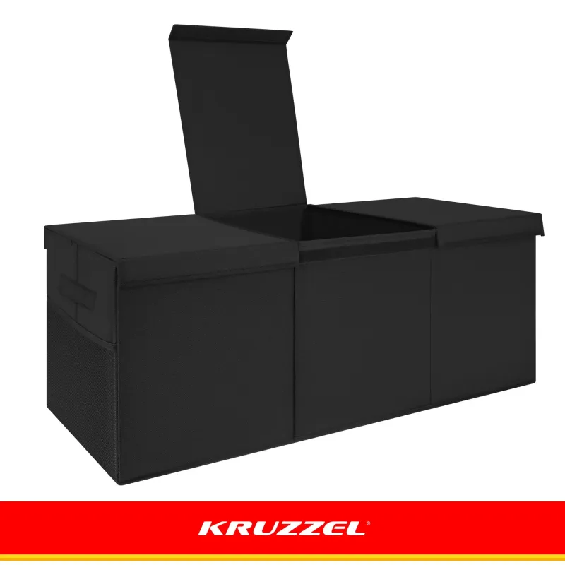 Кутия за играчки – черна Kruzzel