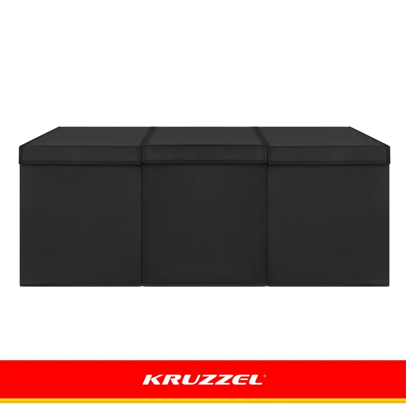 Кутия за играчки – черна Kruzzel