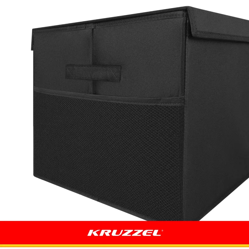 Кутия за играчки – черна Kruzzel