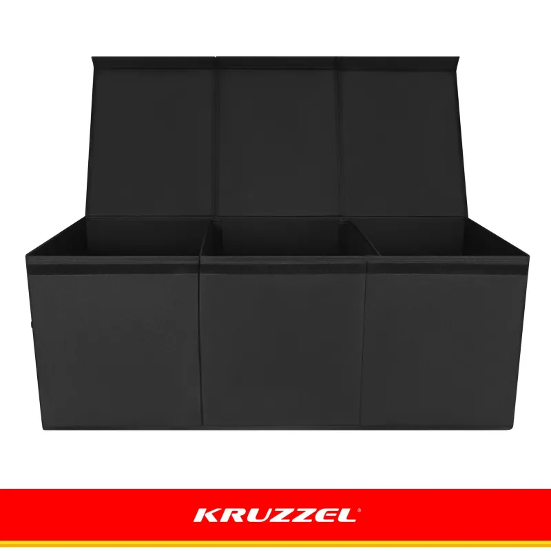 Кутия за играчки – черна Kruzzel