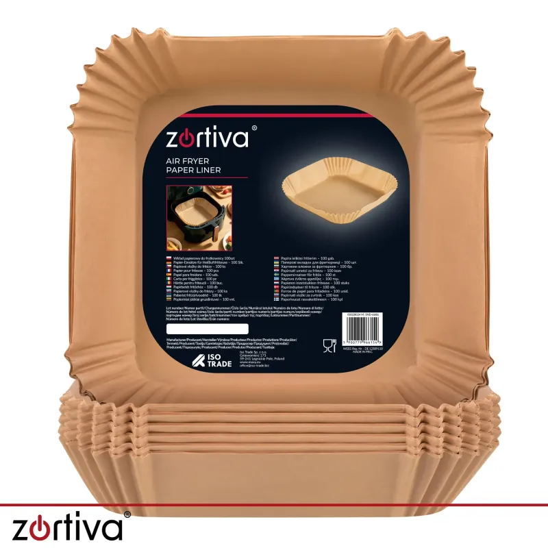 Хартиени капсули за фритюрник, 100 бр., Zortiva