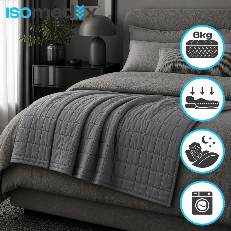 Тежестово одеяло 200x150 см, 6 кг, Isomedix
