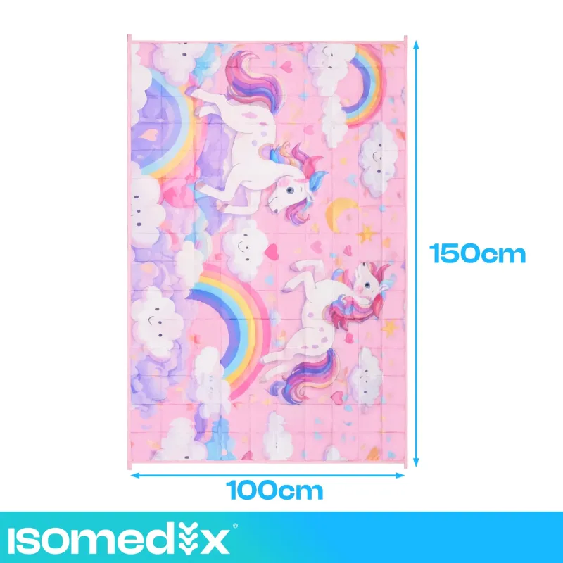 Розово тежестно одеяло 100x150, 4 кг, Isomedix