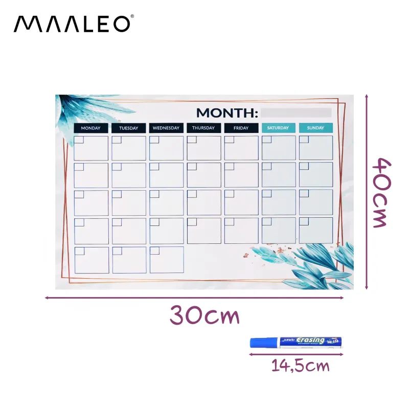 Планирач/календар с магнит Maaleo