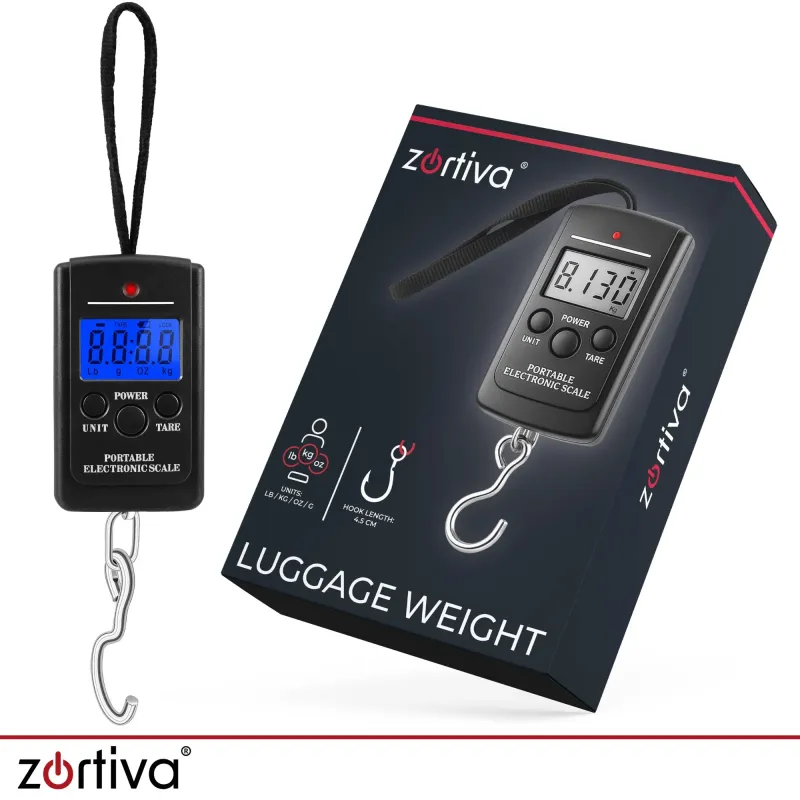 LED везни за багаж – 40 кг Zortiva