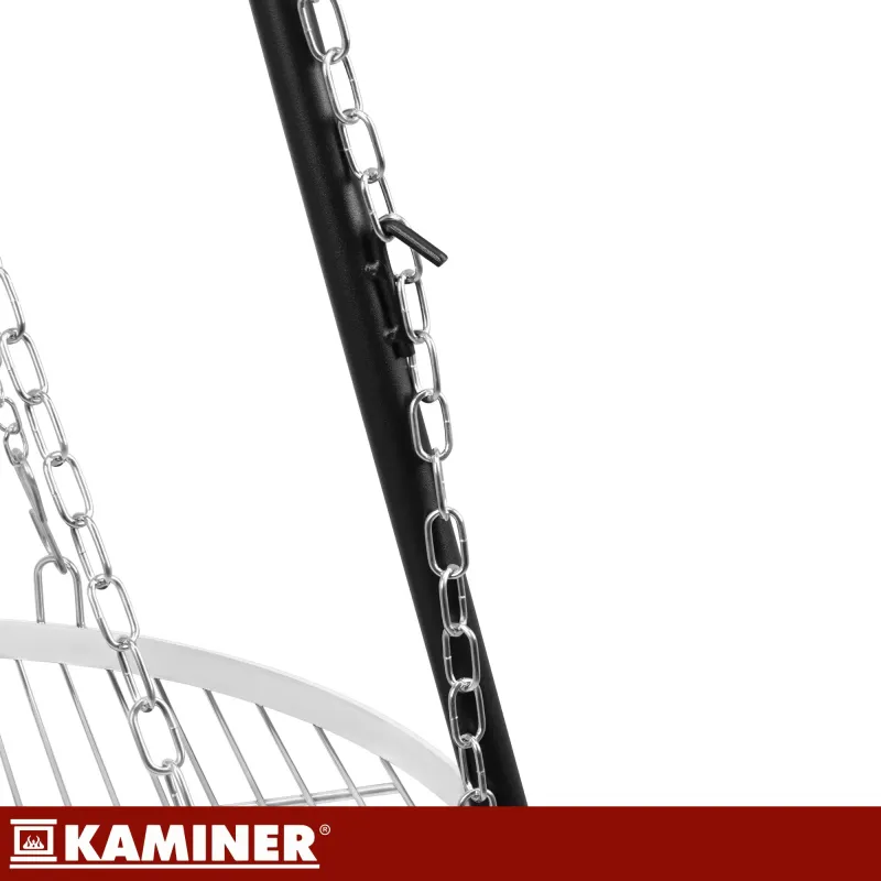 Градински грил на три крака 167x58 см Kaminer