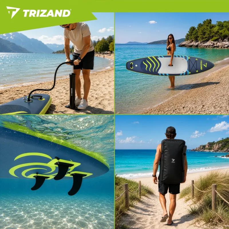 SUP дъска 320 см с аксесоари Trizand