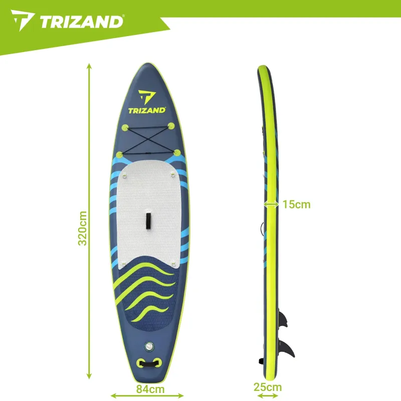 SUP дъска 320 см с аксесоари Trizand