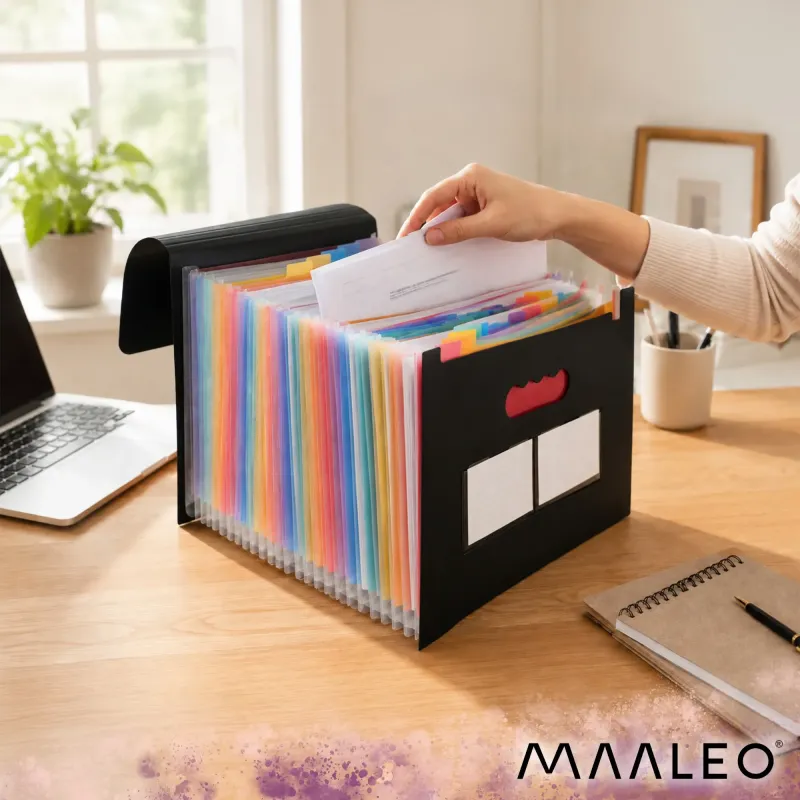 Папка за документи с 24 отделения Maaleo