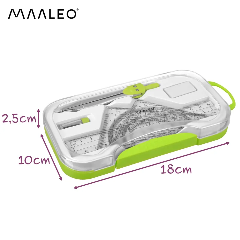 Геометричен комплект, 7 елемента, Maaleo