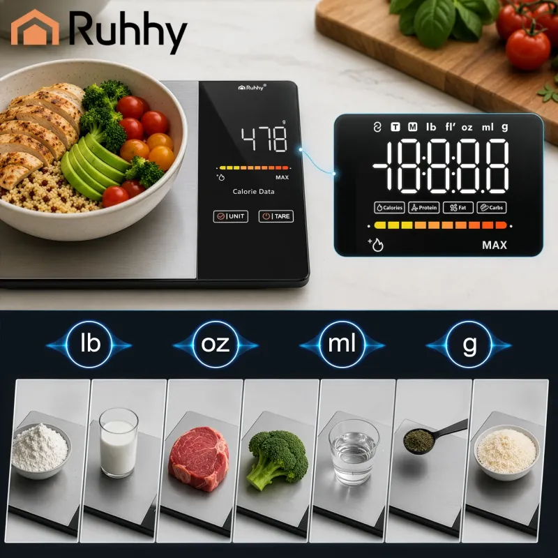 Кухненски кантар с Bluetooth Ruhhy 24632