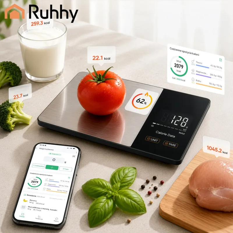 Кухненски кантар с Bluetooth Ruhhy 24632