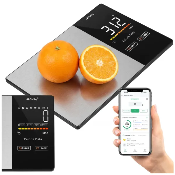 Кухненски кантар с Bluetooth Ruhhy 24632
