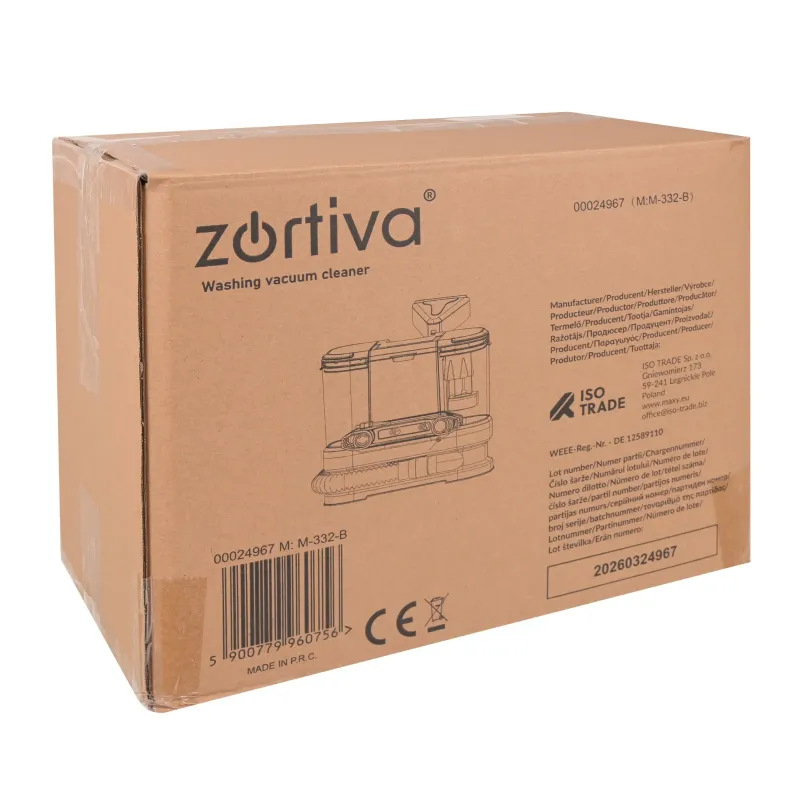 Прахосмукачка с функция за изпиране VacTrim Zortiva