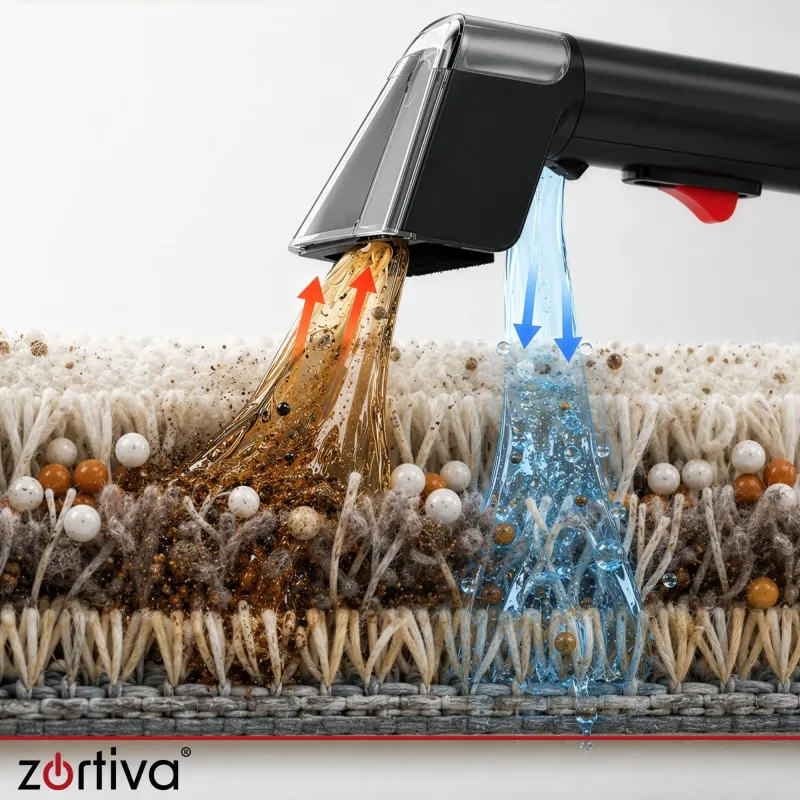 Прахосмукачка с функция за изпиране VacTrim Zortiva