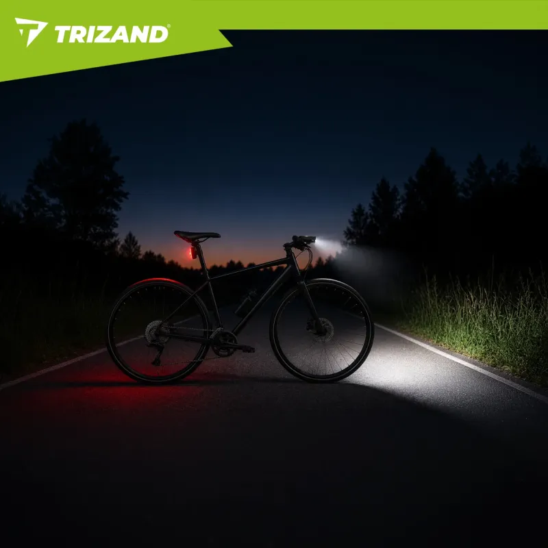 Trizand LED светлина за цикъл 1000lm + задна светлина