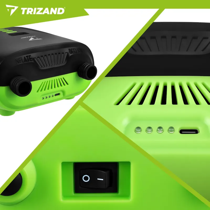 Trizand SUP борд батерия помпа