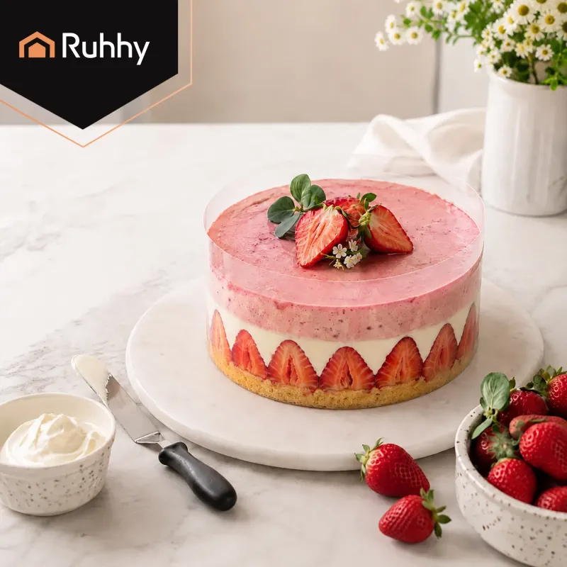 Ruhhy 20 cm x 1000 cm фолио за ръбове/сладкарски изделия