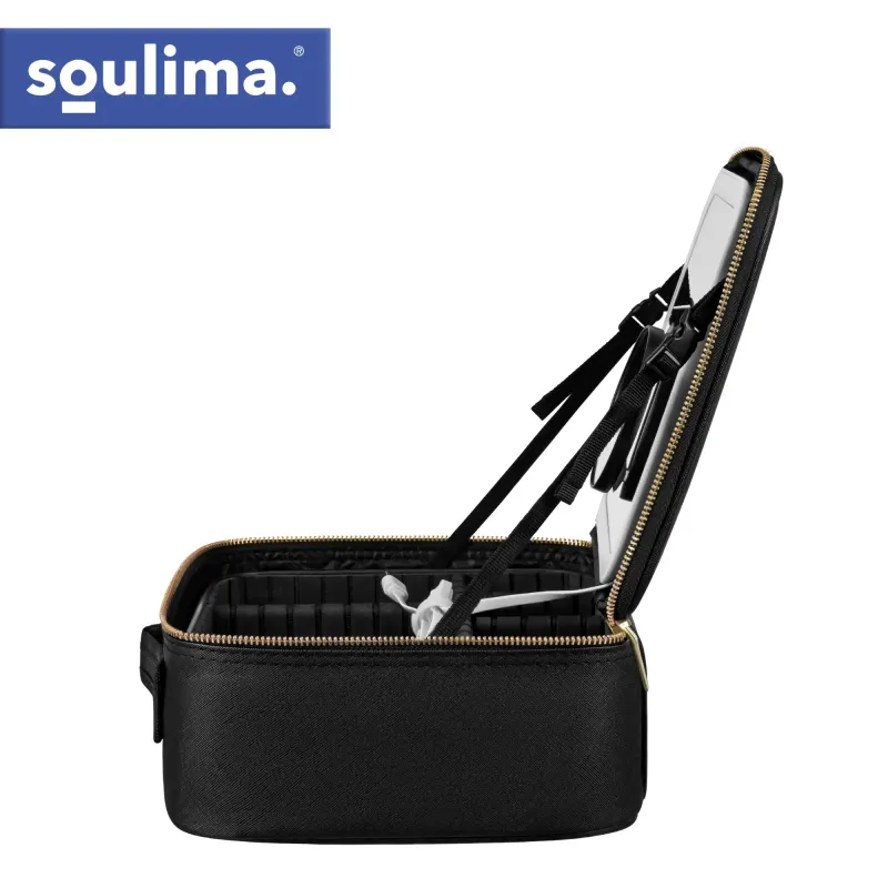 Козметичен куфар с LED огледало Soulima 27236