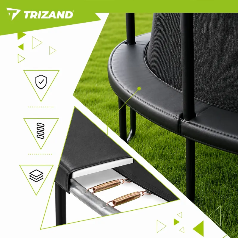 Батут 366cm HQ Trizand
