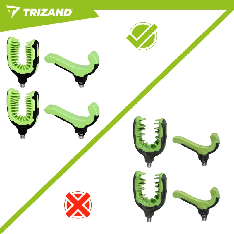 Съвет за почивка на пръта - 2 комплекта Trizand