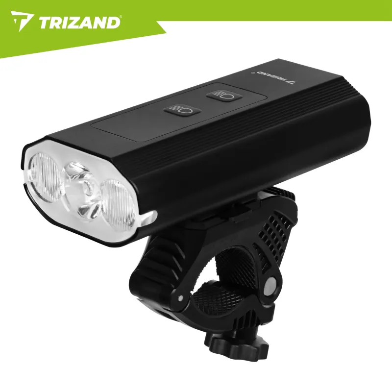 LED светлина за цикъл 1300lm + Trizand задна светлина