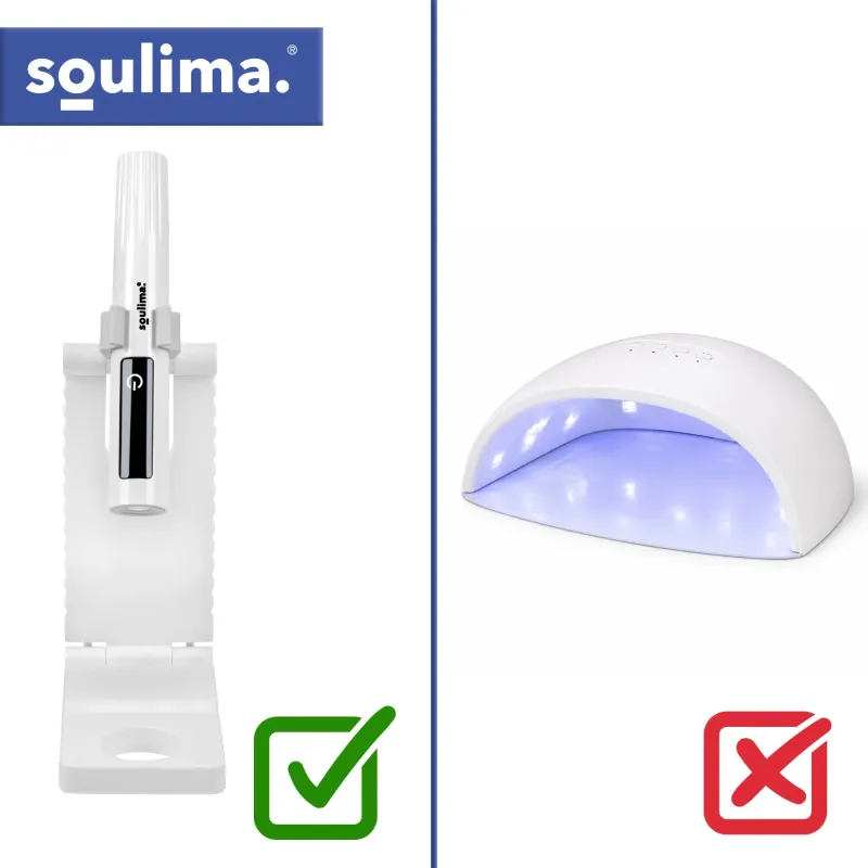 Преносима UV LED лампа + държач Soulima