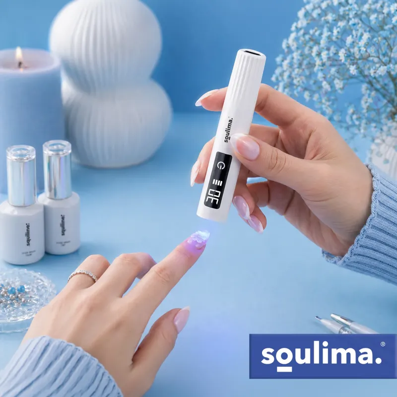 Преносима UV LED лампа + държач Soulima