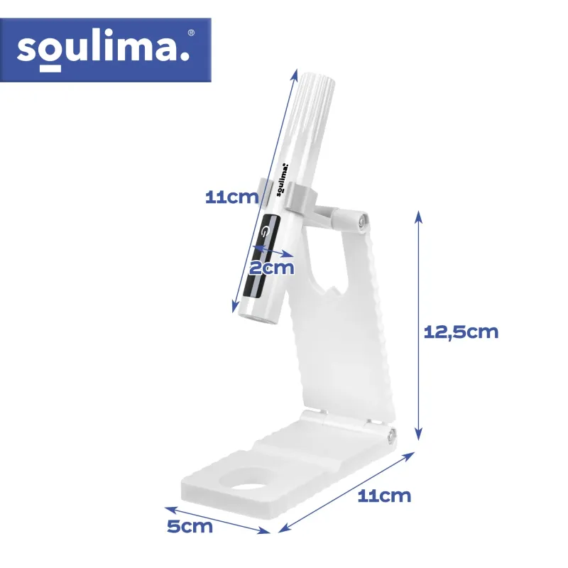 Преносима UV LED лампа + държач Soulima