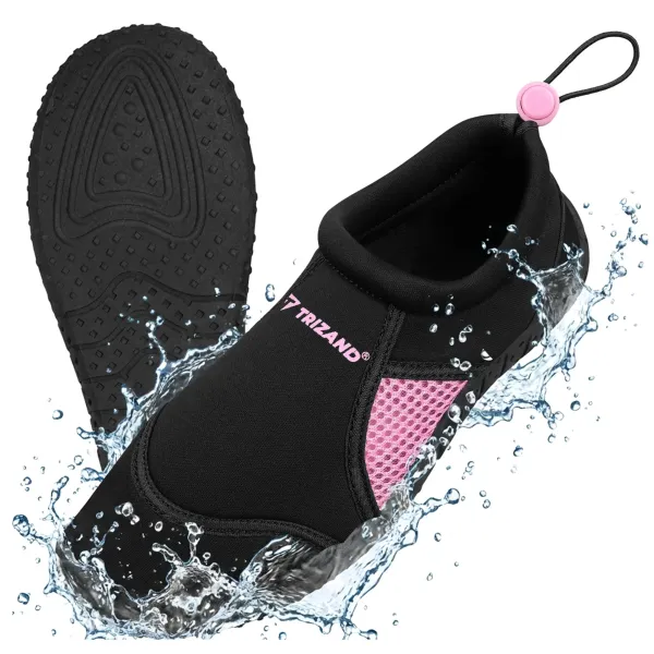 Черно-розови обувки за вода - размер 38 5mm Trizand