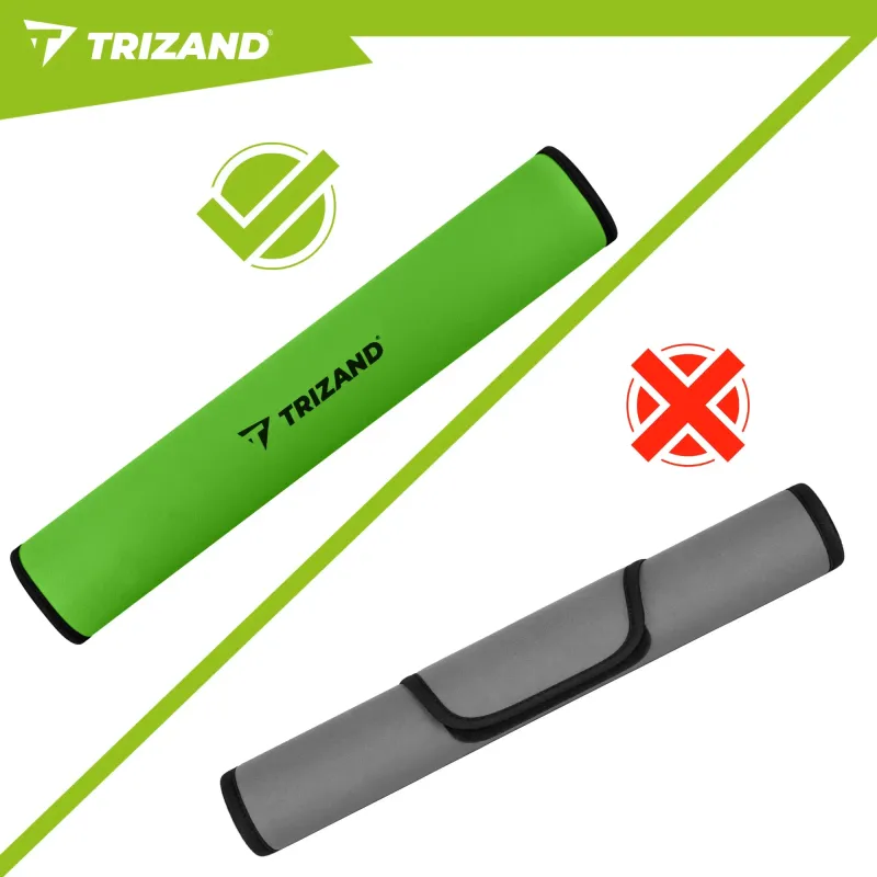 Плувка за гребло за SUP, 33 см, зелена, Trizand