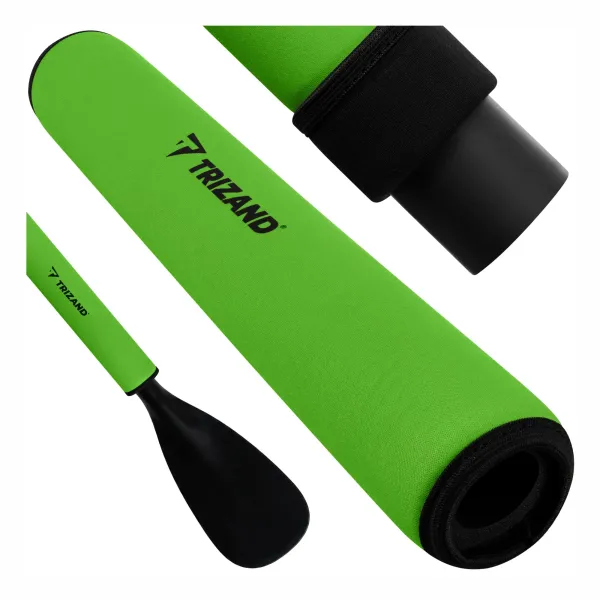 Плувка за гребло за SUP, 33 см, зелена, Trizand
