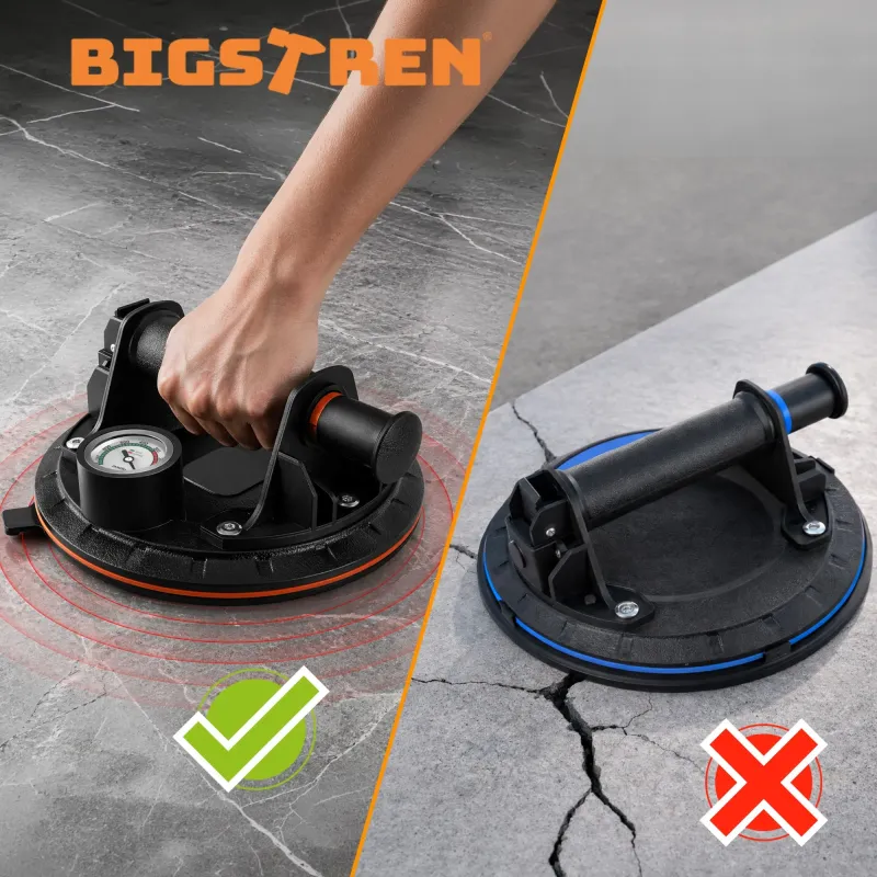 Вакуумна вендуза с помпа комплект от 2бр Bigstren