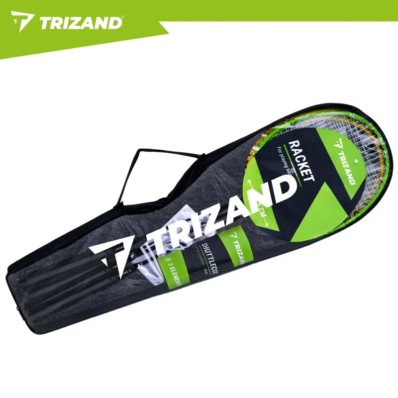 Комплект за бадминтон в калъф - 8 ел. Trizand