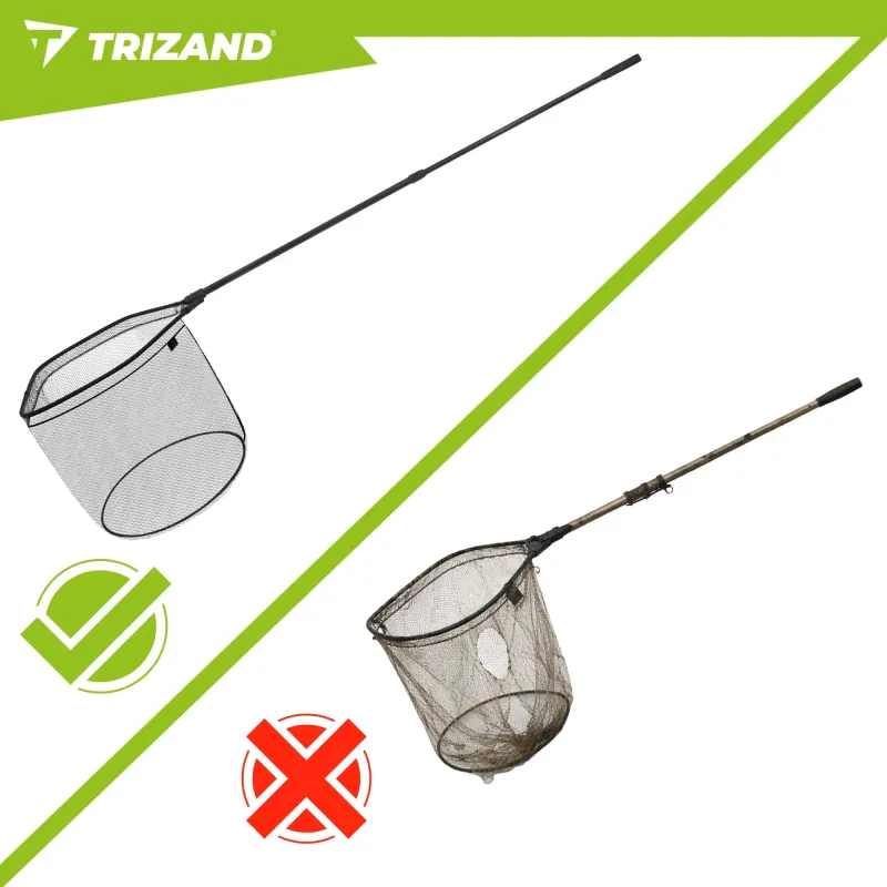 Телескопична мрежа за риболов 230 см Trizand