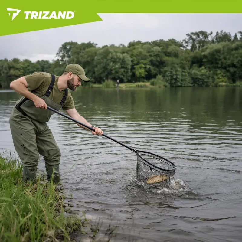 Телескопична мрежа за риболов 230 см Trizand