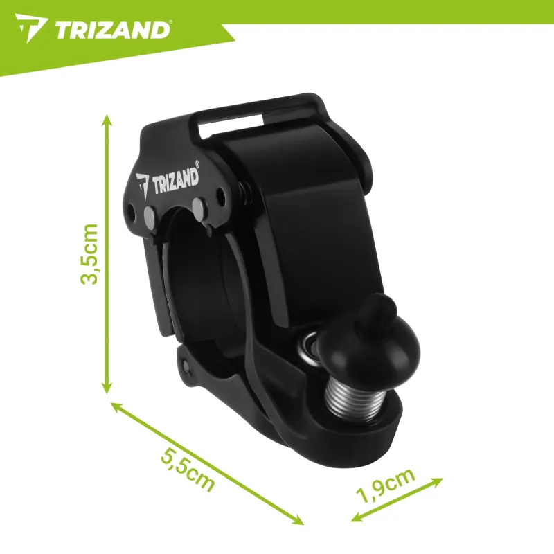 Механичен звънец за велосипед 7,5x4,5x2 см Trizand