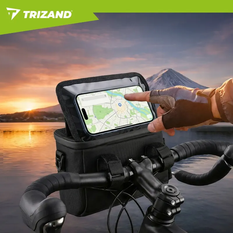 Държач за мобилен телефон за велосипед – чанта Trizand 27239