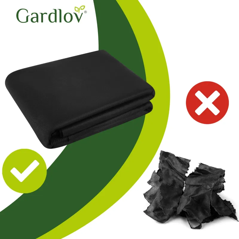 Черна агротекстилна тъкан 1,6x20 м, 50 г/м² Gardlov