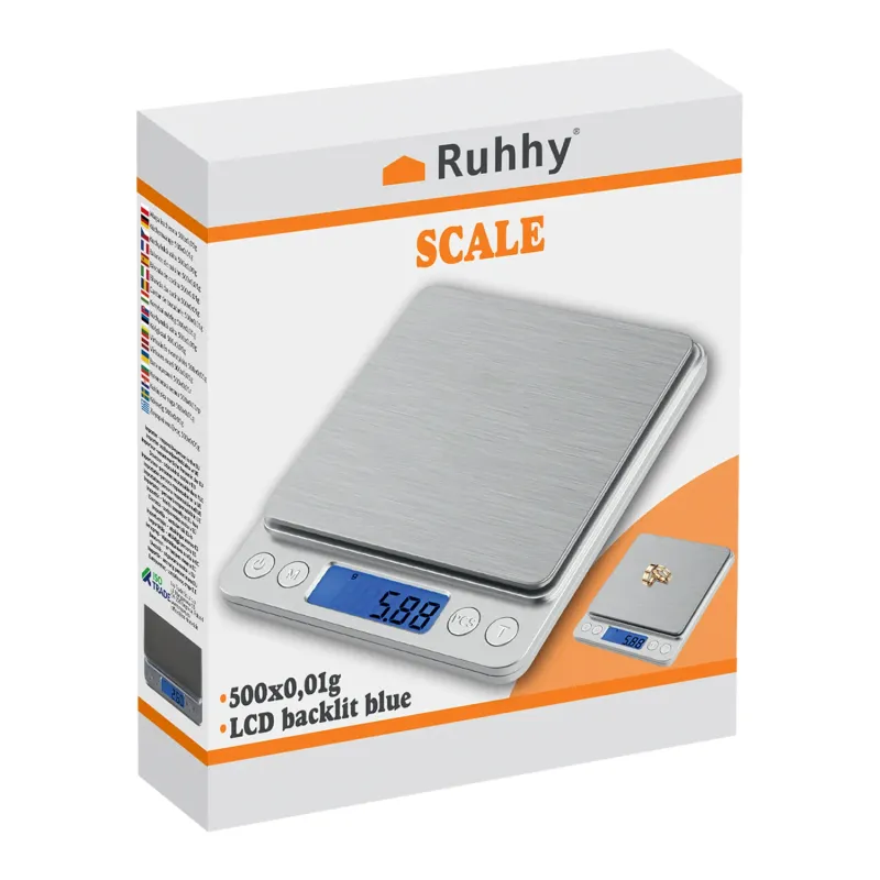 Кухненски кантар 500 x 0,01 г Ruhhy