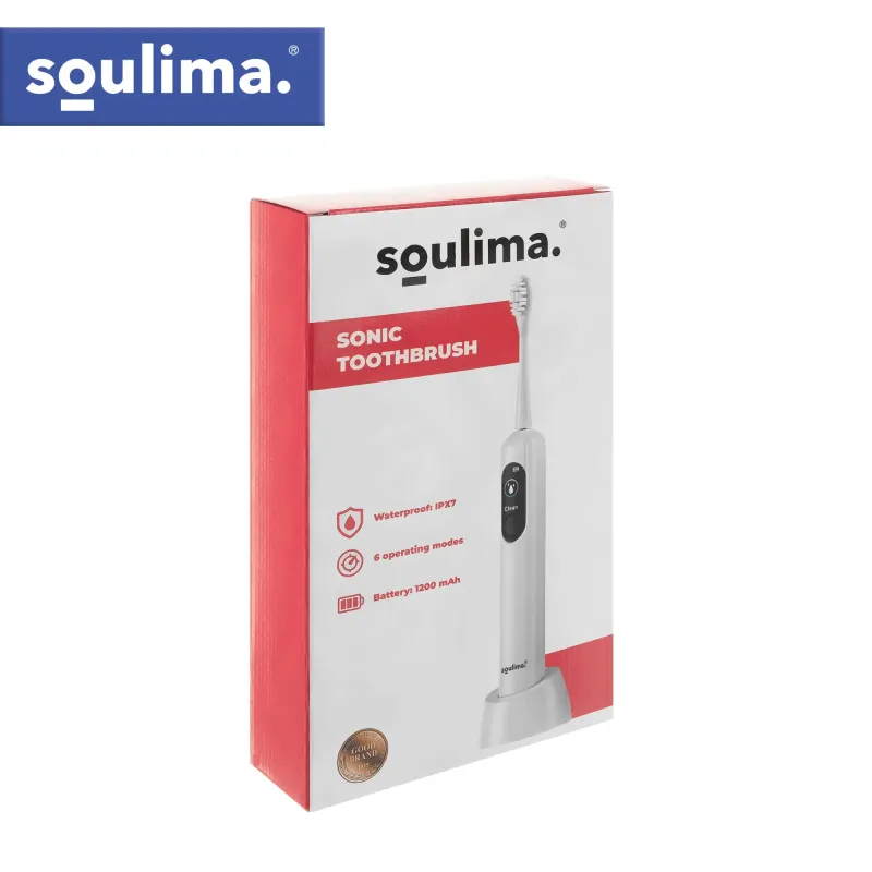 Сончева четка за зъби, бяла, Soulima 26850