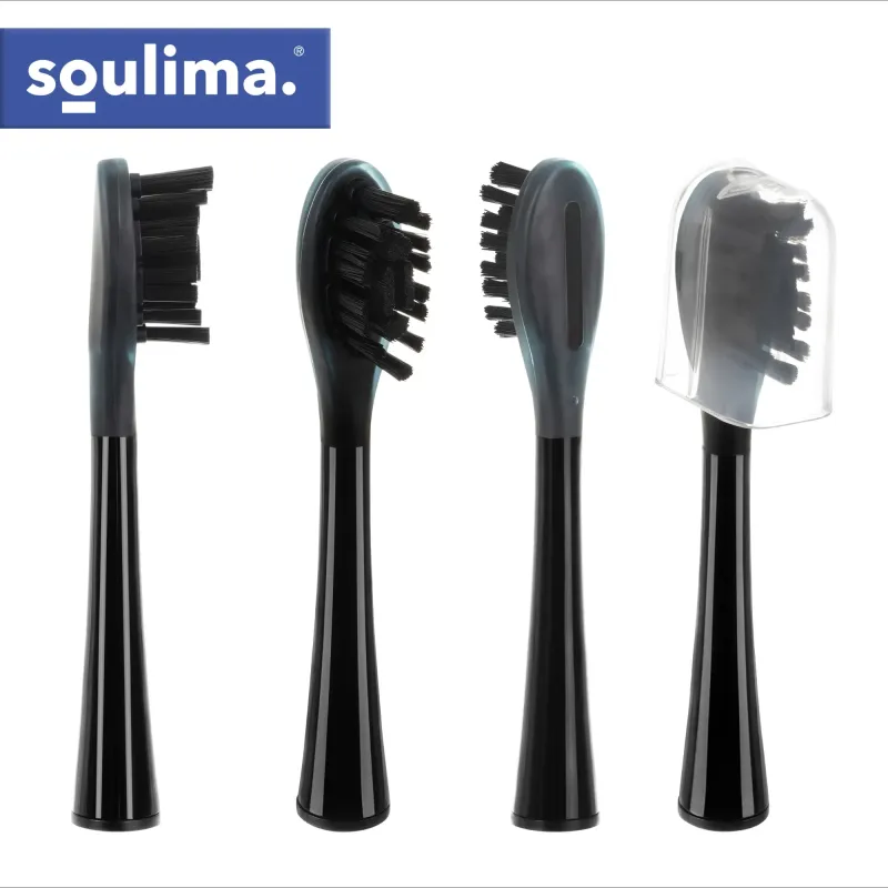 Звукова четка за зъби Soulima 26851, черна